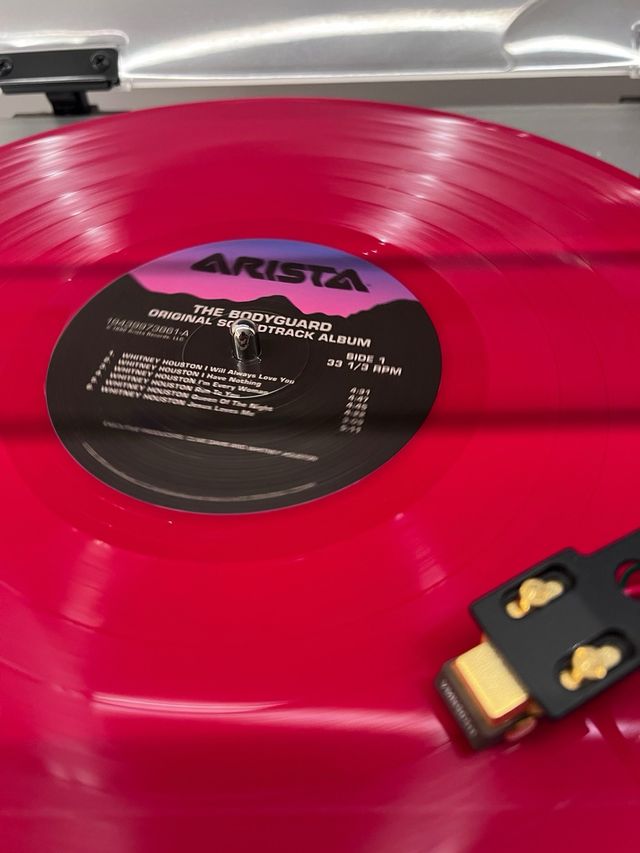 Vinilo The Bodyguard El Guardaespaldas Rojo