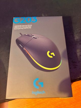 Ratón Gamer Logitech G203 Negro