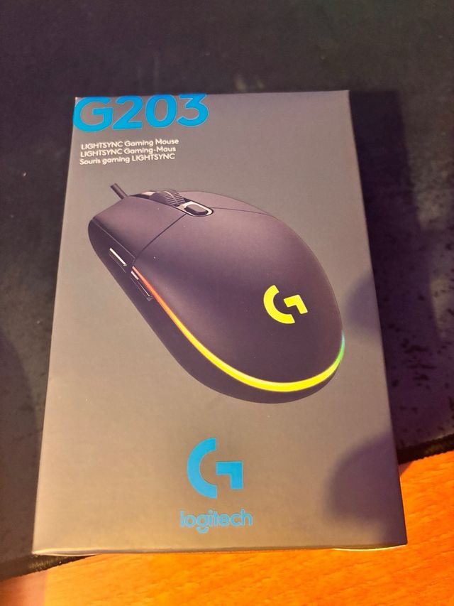 Ratón Gamer Logitech G203 Negro