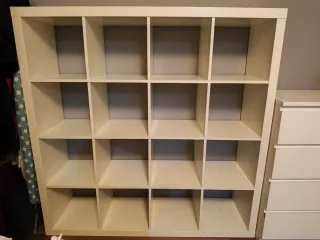 Estantería modular blanca Ikea