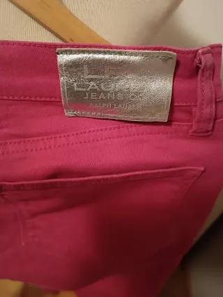 Pantalón Ralph Lauren Rosa L