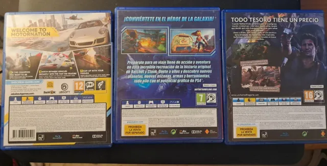Pack 3 Juegos PS4