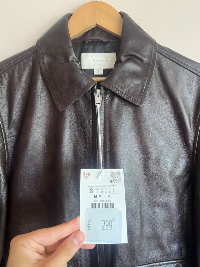 Cazadora Piel Zara Origins