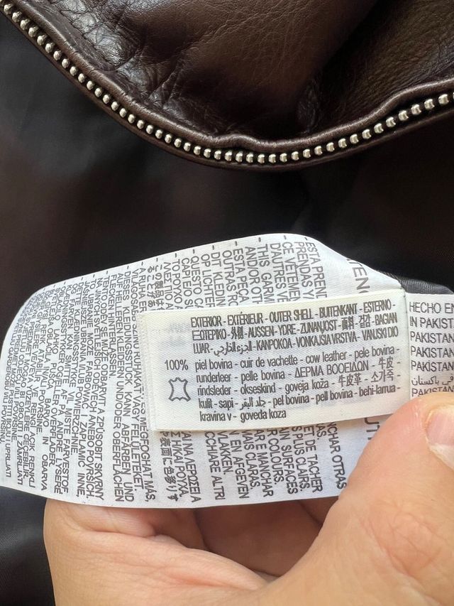 Cazadora Piel Zara Origins