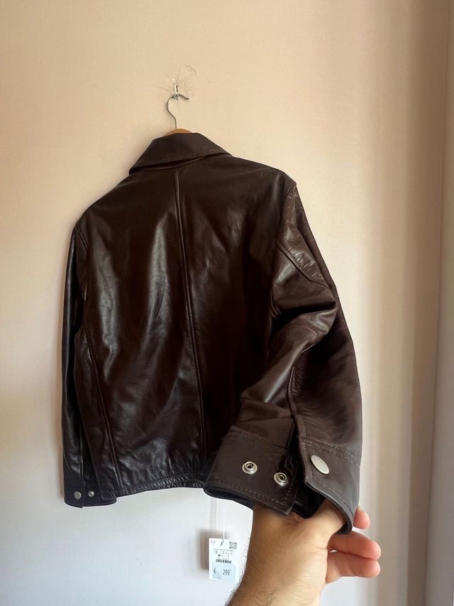 Cazadora Piel Zara Origins