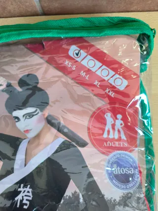 Disfraz Samurái Atosa Talla XS