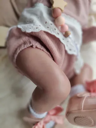 Bebé Reborn Pintado a Mano.