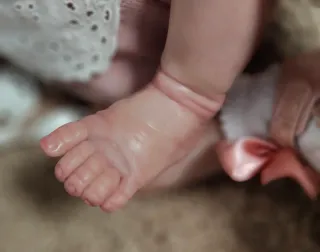 Bebé Reborn Pintado a Mano.