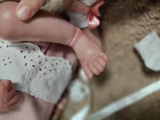 Bebé Reborn Pintado a Mano.