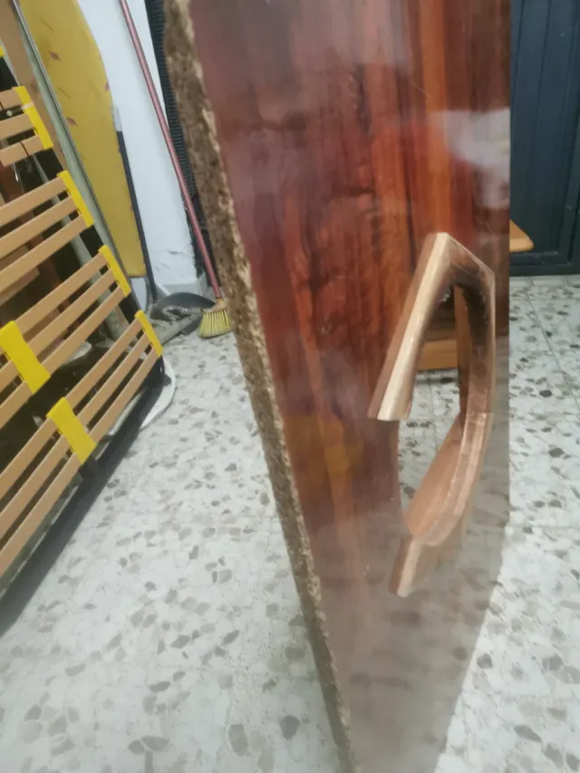 teremilla rectangular de madera