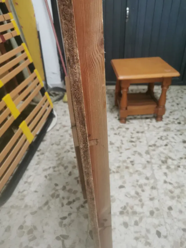 teremilla rectangular de madera