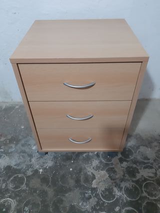 Mesita de noche/escritorio 3 cajones