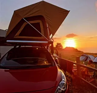 Tienda de techo para coche/furgoneta