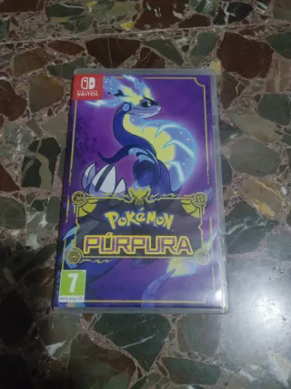 Pokémon Púrpura Nintendo Switch RPG
