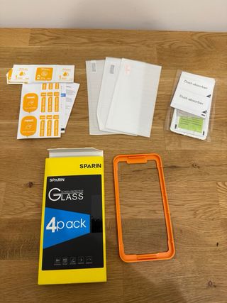 Protectores pantalla de cristal IPhone XS SPARIN