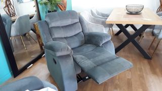Sofá y sillones beige tela