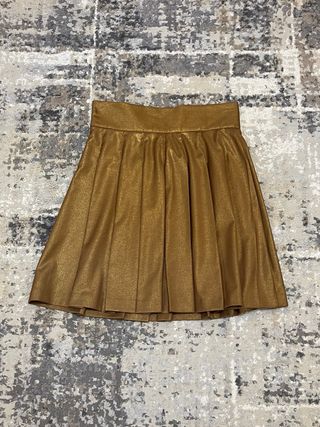 Minigonna Artigli Oro Tg M