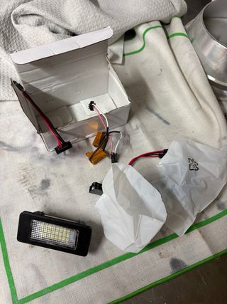 Luces LED Matricula Audi A5 CANBUS