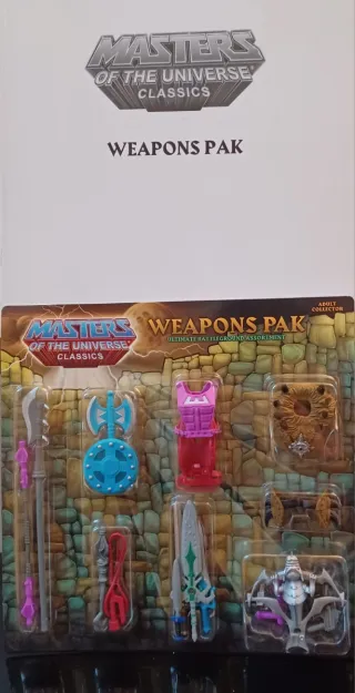 Masters of the Universe Classics Weapons Pak