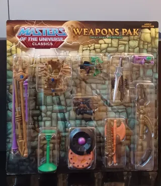 Masters of the Universe Classics Weapons Pak