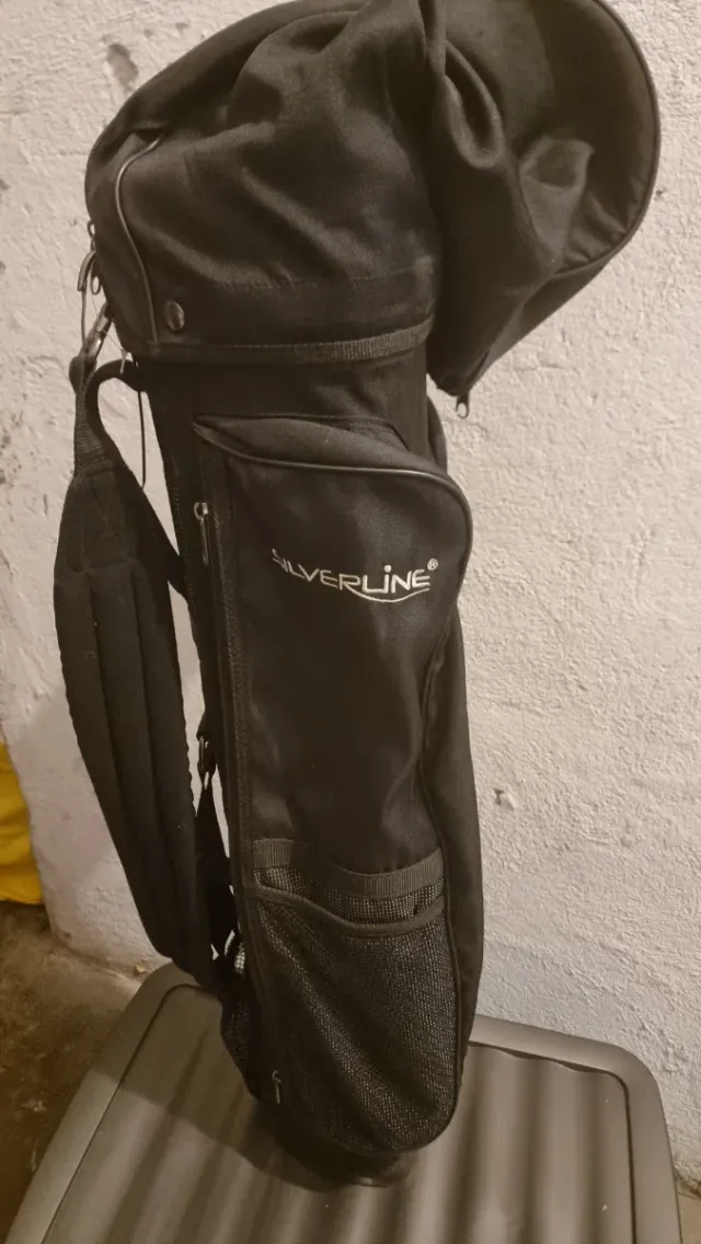 Sacca da golf Silverline nera