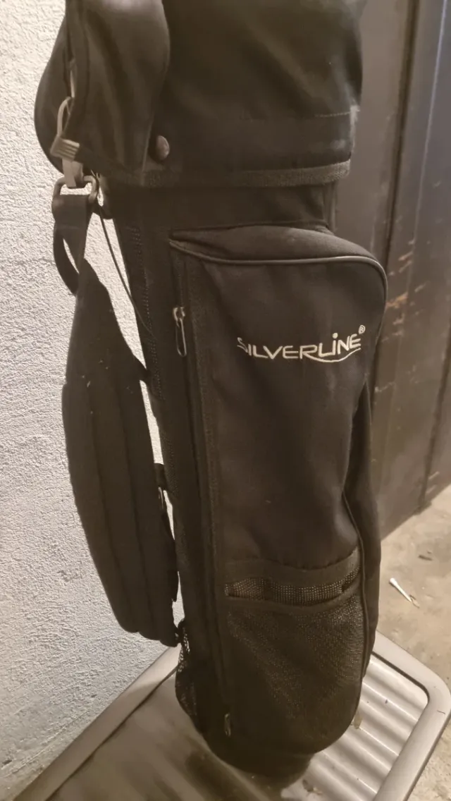 Sacca da golf Silverline nera