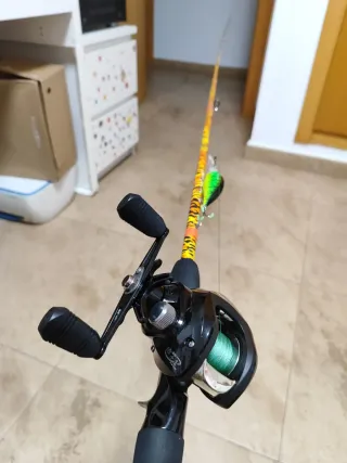 Casting carbono 210cm, espectacular