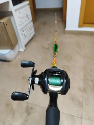 Casting carbono 210cm, espectacular