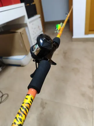 Casting carbono 210cm, espectacular