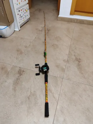 Casting carbono 210cm, espectacular