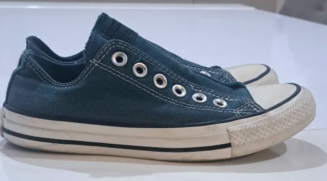 Converse Azul/Verde Talla 36