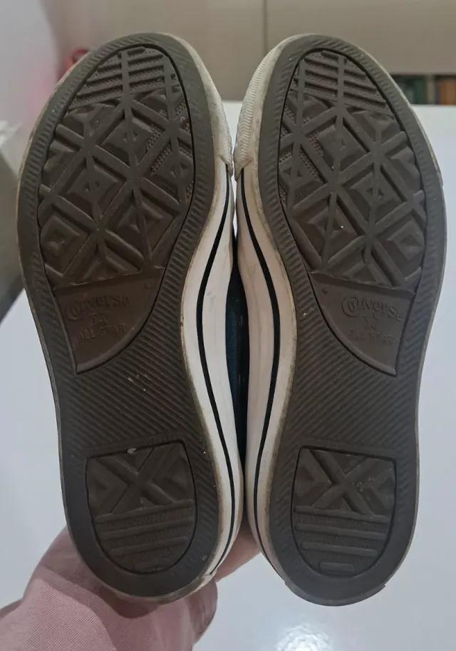 Converse Azul/Verde Talla 36