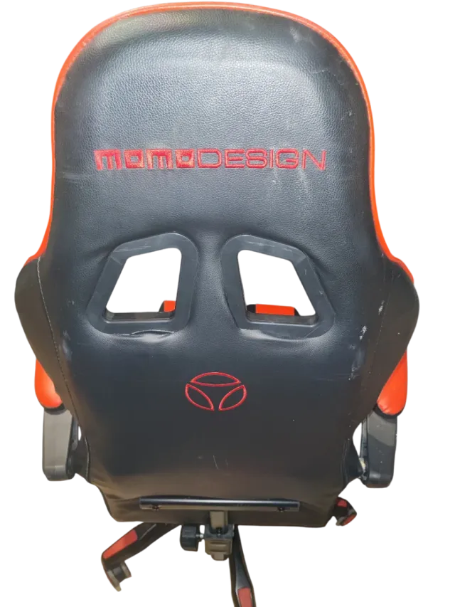 Sedia Gaming MOMO Design Nera/Rossa