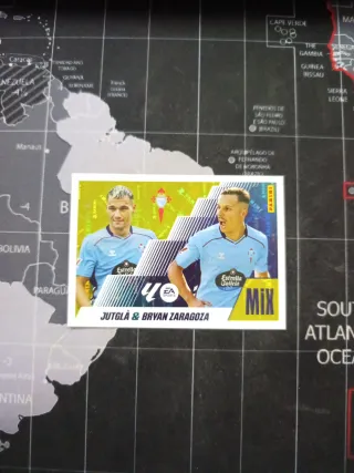 Cromo MIX BIS 8 Celta Jutglá y Bryan Zaragoza