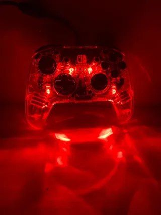 Mando Nintendo Switch Transparente