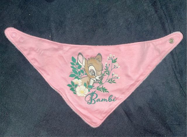 Babero Disney Bambi Rosa