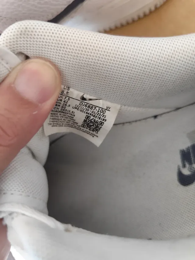 Nike Air Force 1 Blancas Talla 42