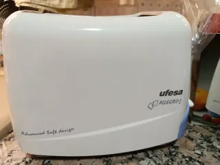 Tostadora Ufesa con instrucciones