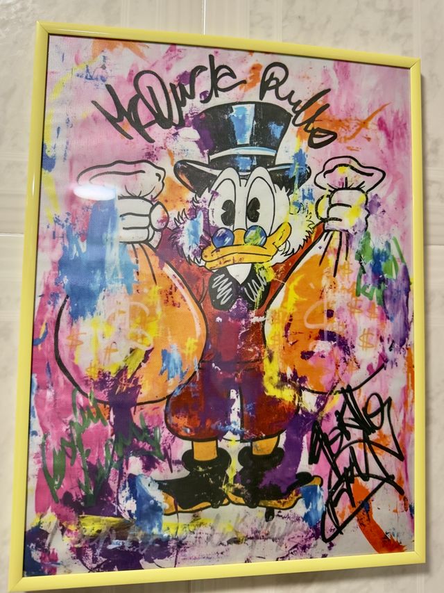 Cuadro Decorativo Disney Mickey y Donald.