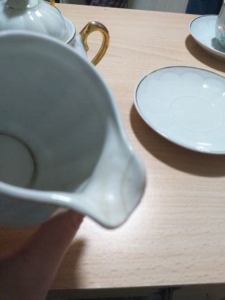 Juego de café Santa Clara porcelana floral