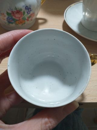 Juego de café Santa Clara porcelana floral