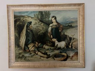 Cuadro El rompepiedras y su hija