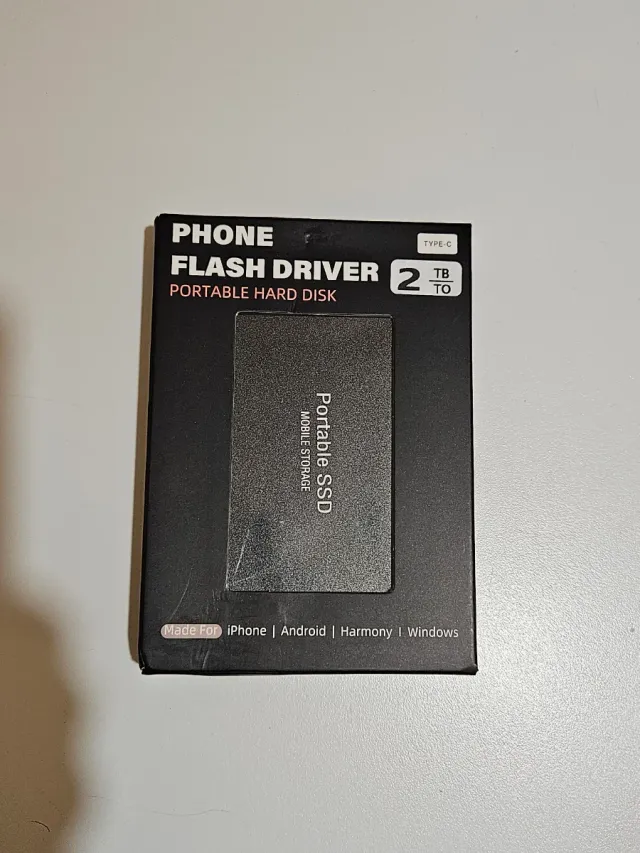 SSD Portatile 2TB USB 3.1 Type-C