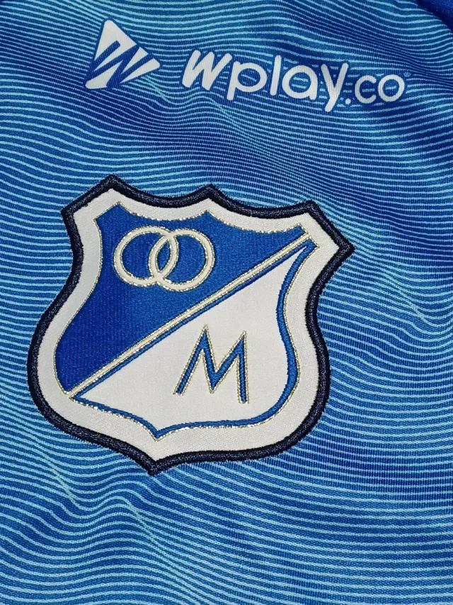 Camiseta Adidas Millonarios Azul