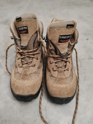 Scarponcini beige/grigi taglia 37