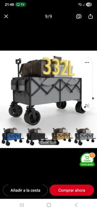 Carro de carga Nuevo