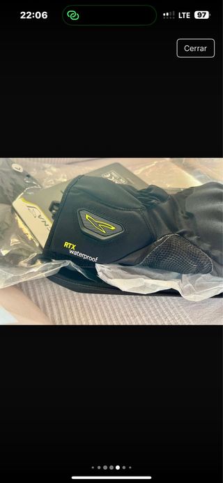 Guantes Moto RTX Impermeables Talla L
