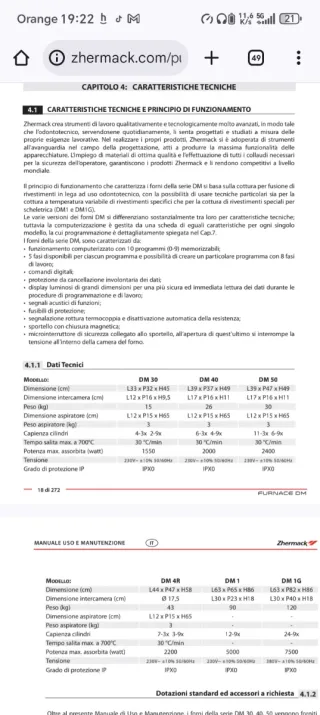 Horno cerámica odontología Emmevi FURN D40.