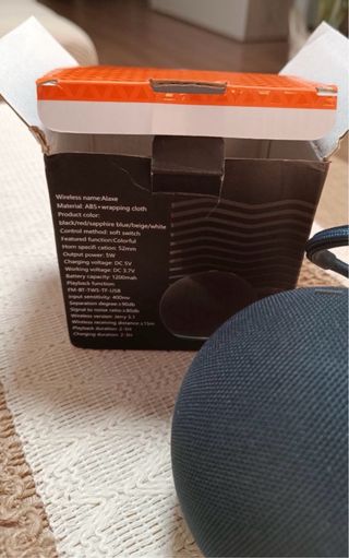 Altavoz Bluetooth Alpax Azul