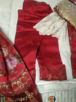 Traje de Fallera Rojo